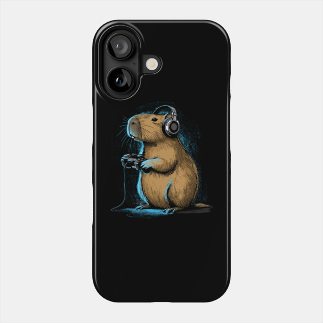 Capy-Gamer Phone Case by GoshWow®