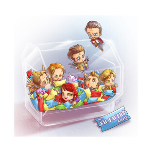 Fic Facers - Supernatural Raffle T-Shirt