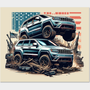 Jeep Grand Cherokee Posters and Art