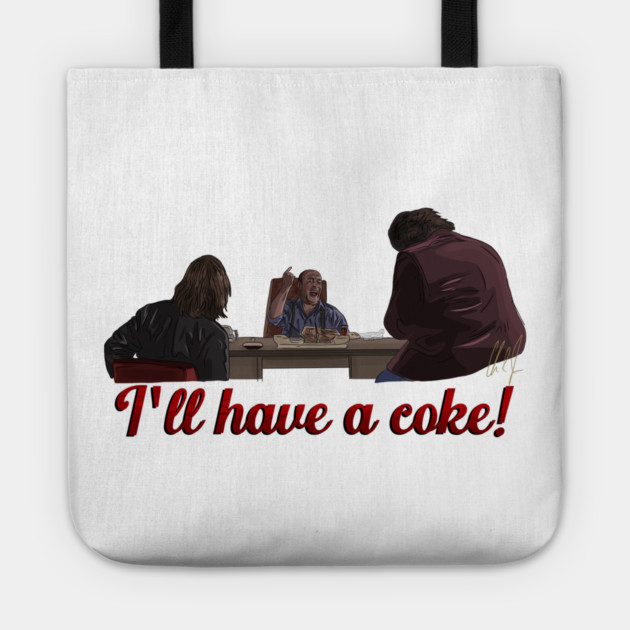 Boondock Saints: I'll have a coke Tote by 51Deesigns