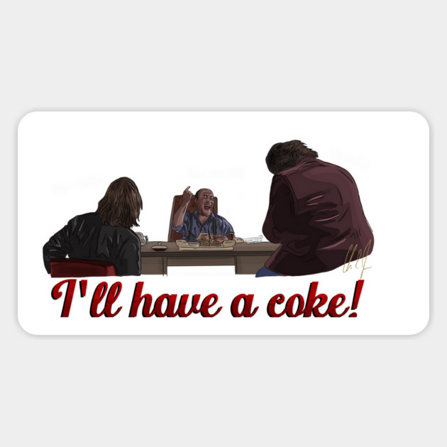 Boondock Saints: I'll have a coke Magnet by 51Deesigns