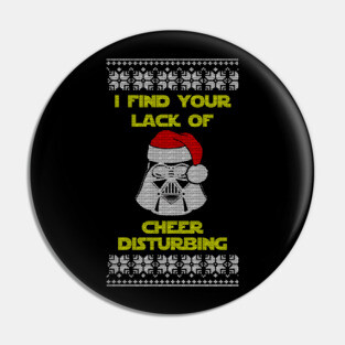 Lack of Cheer - Ugly Christmas Sweater Pin