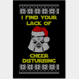 Lack of Cheer - Ugly Christmas Sweater Posters and Art