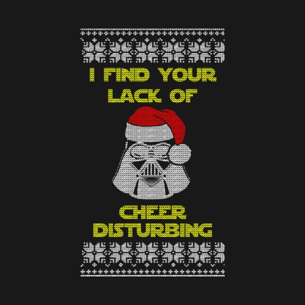 Lack of Cheer - Ugly Christmas Sweater by geekingoutfitters