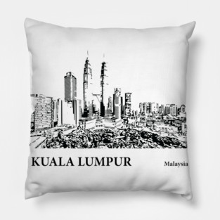 Kuala Lumpur Malaysia Pillow