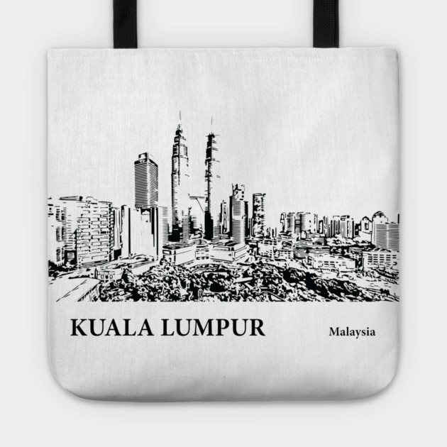 Kuala Lumpur Malaysia Tote by Lakeric