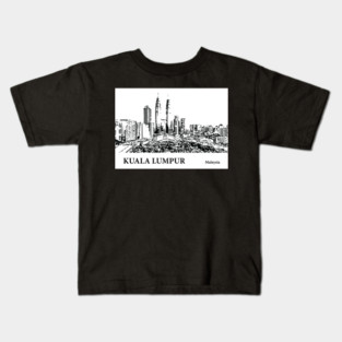 Kuala Lumpur Malaysia Kids T-Shirt