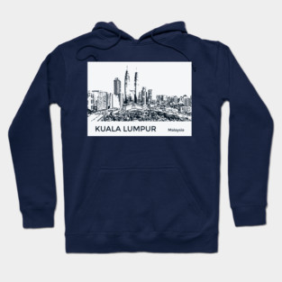 Kuala Lumpur Malaysia Hoodie