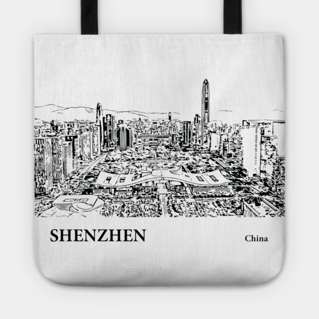 Shenzhen China Tote by Lakeric