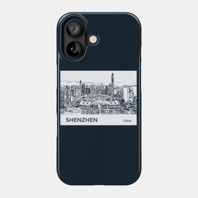 Shenzhen China Phone Case by Lakeric