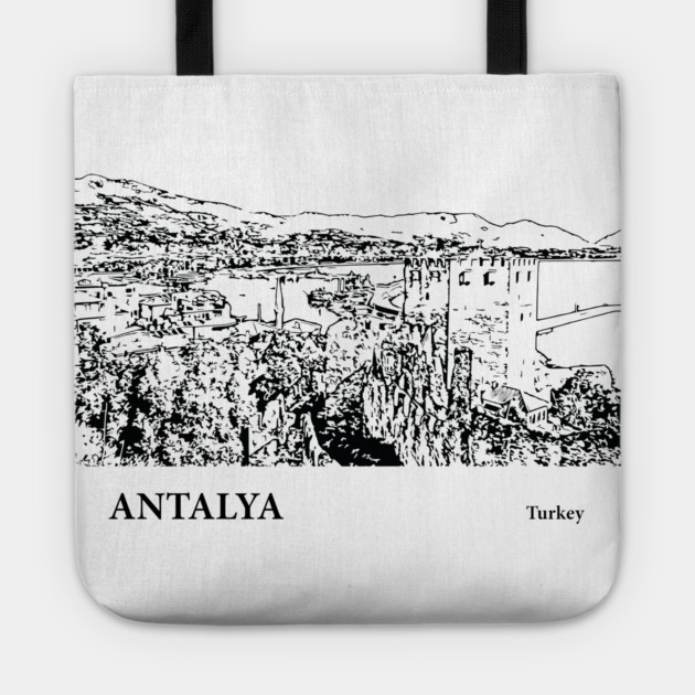 Antalya Turkey Tote by Lakeric