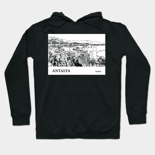 Antalya Turkey Hoodie by Lakeric