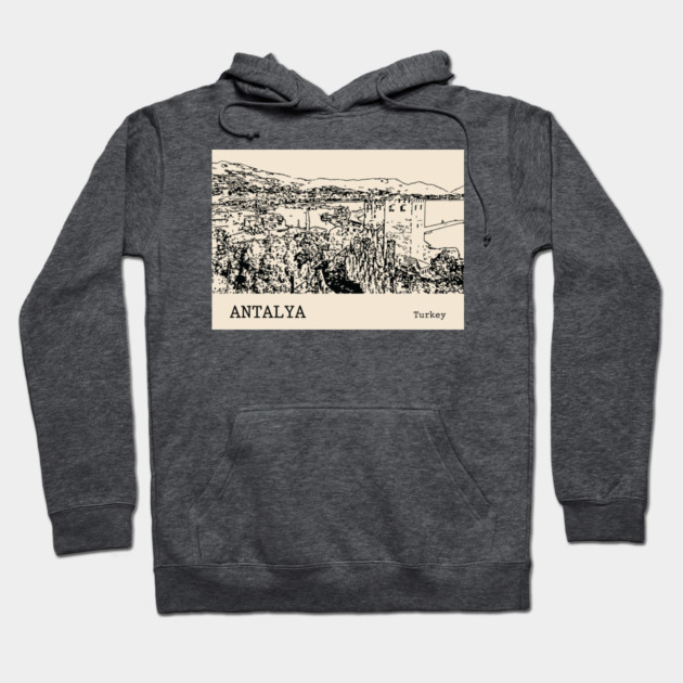 Antalya Turkey Hoodie by Lakeric