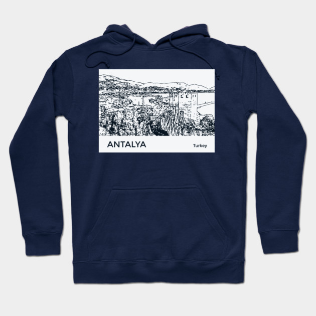 Antalya Turkey Hoodie by Lakeric