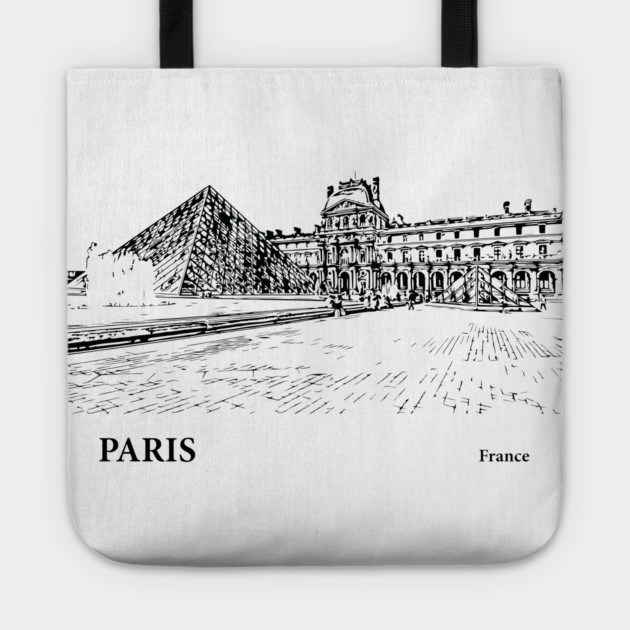 Paris France Tote by Lakeric