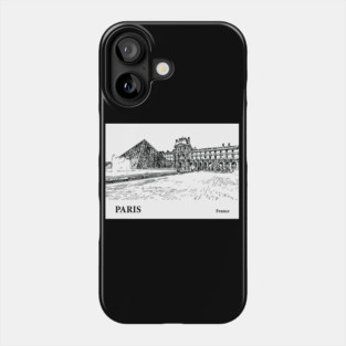 Paris France Phone Case