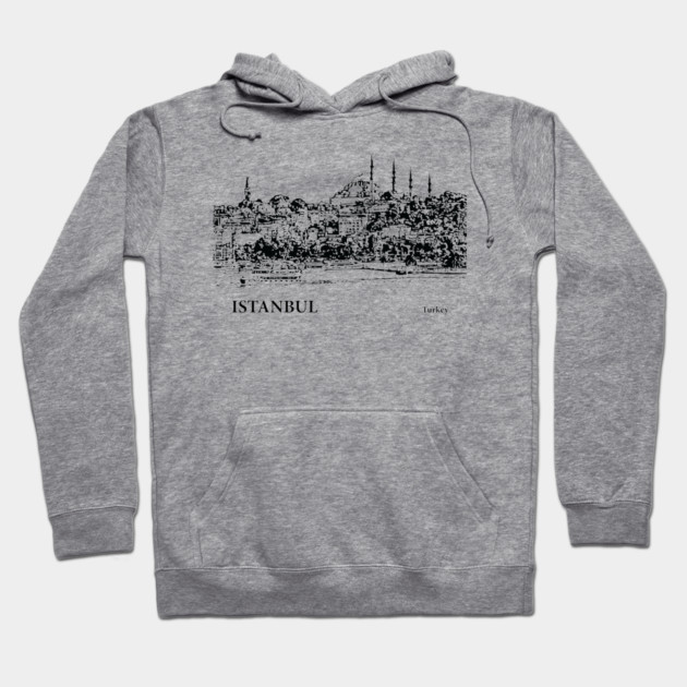 Istanbul Turkey Hoodie by Lakeric