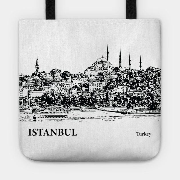 Istanbul Turkey Tote by Lakeric