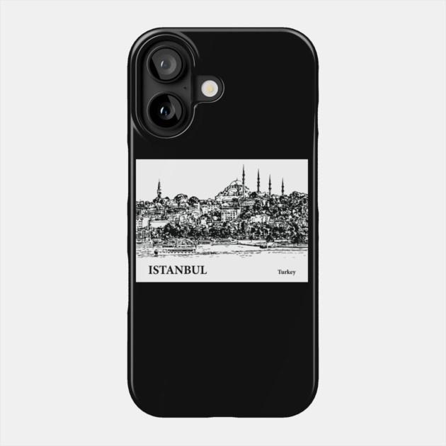 Istanbul Turkey Phone Case by Lakeric
