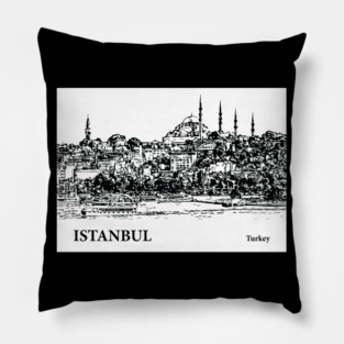 Istanbul Turkey Pillow
