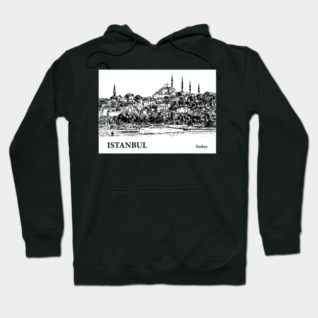 Istanbul Turkey Hoodie by Lakeric