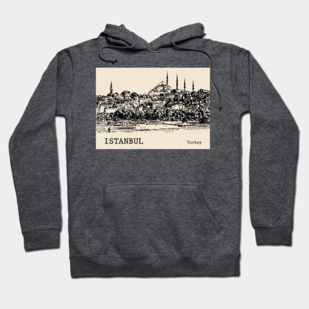 Istanbul Turkey Hoodie by Lakeric