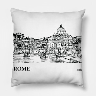 Rome Italy Pillow