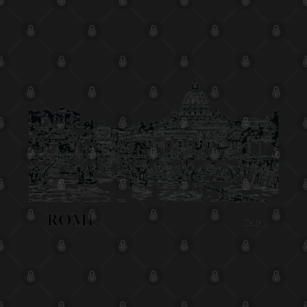 Rome Italy by Lakeric