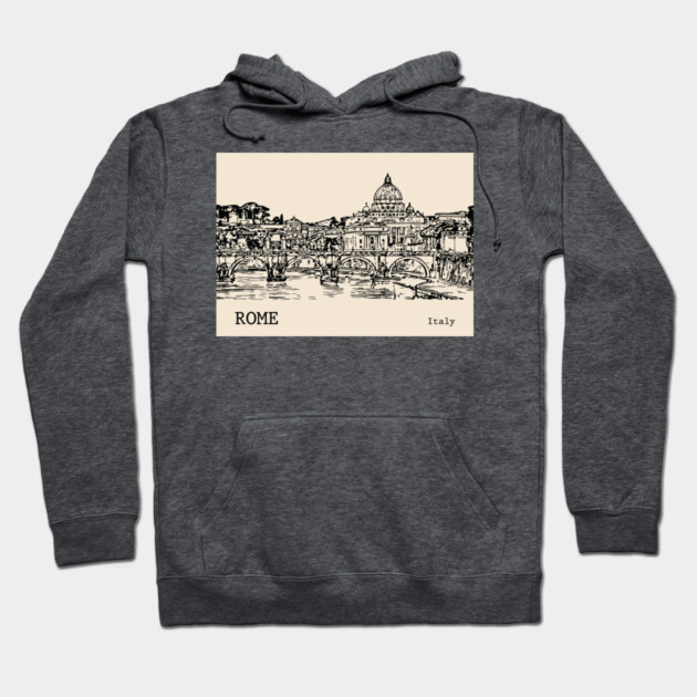 Rome Italy Hoodie by Lakeric