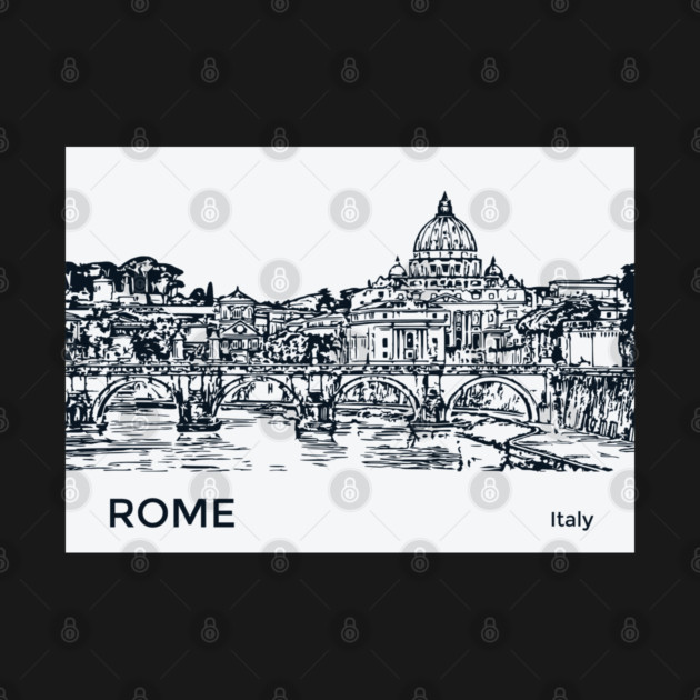 Rome Italy by Lakeric