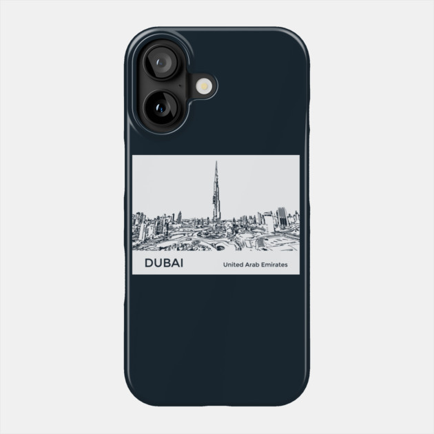 Dubai United Arab Emirates Phone Case by Lakeric