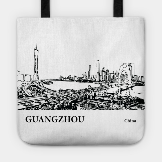 Guangzhou China Tote by Lakeric