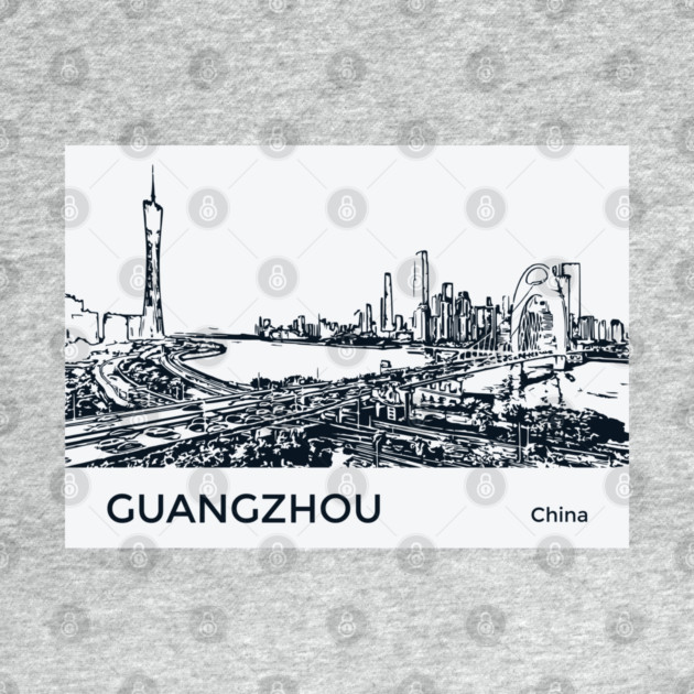 Guangzhou China by Lakeric