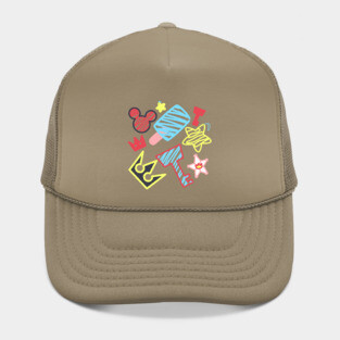 Kingdom Hearts drawing pattern - lite Hat