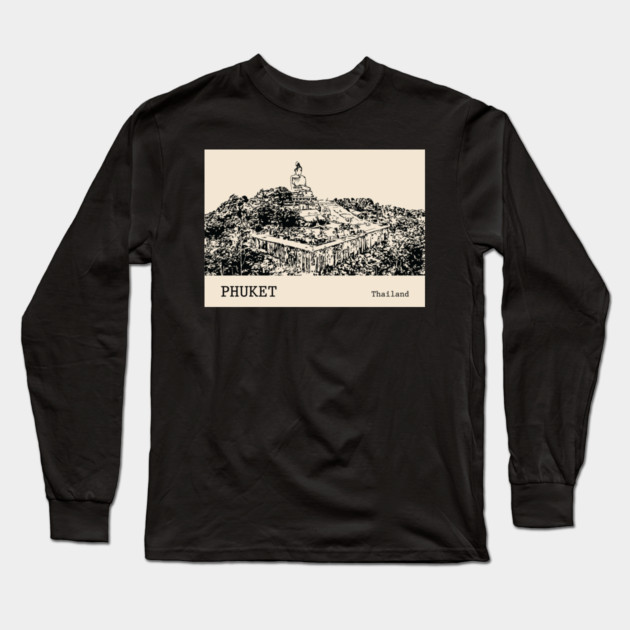 Phuket Thailand Long Sleeve T-Shirt by Lakeric