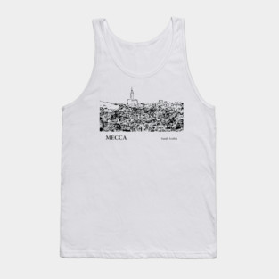 Mecca Saudi Arabia Tank Top
