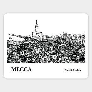 Mecca Saudi Arabia Magnet