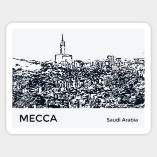Mecca Saudi Arabia Magnet