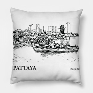 Pattaya Thailand Pillow