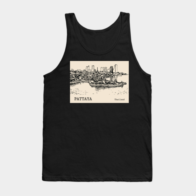 Pattaya Thailand Tank Top by Lakeric