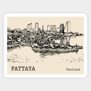 Pattaya Thailand Sticker
