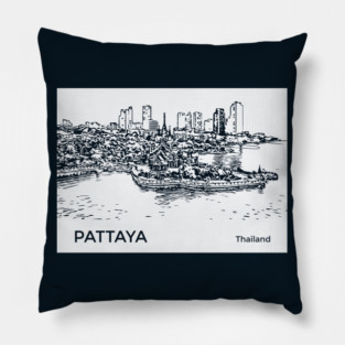 Pattaya Thailand Pillow
