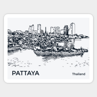 Pattaya Thailand Sticker