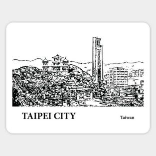 Taipei City - Taiwan Magnet