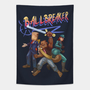 Ballbreaker Group - vintage Tapestry