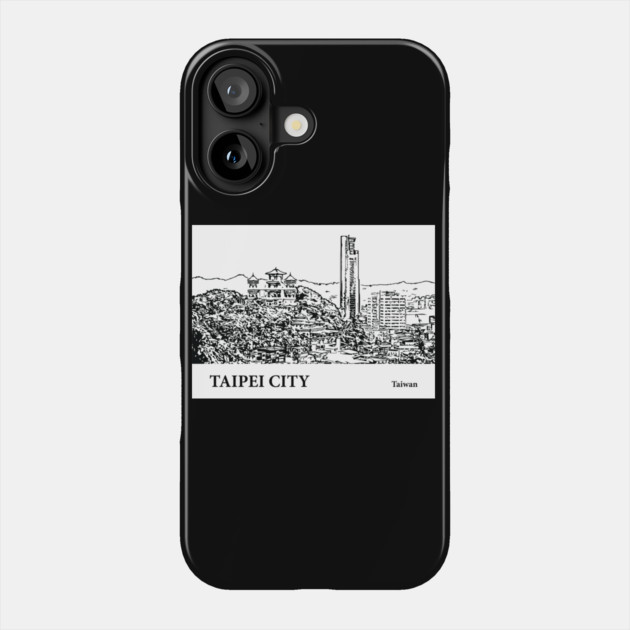 Taipei City Taiwan Phone Case by Lakeric