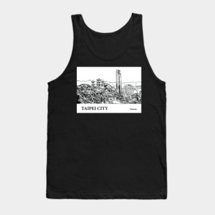 Taipei City Taiwan Tank Top