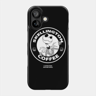 Skellington Coffee Phone Case