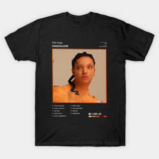FKA twigs - MAGDALENE Tracklist Album T-Shirt