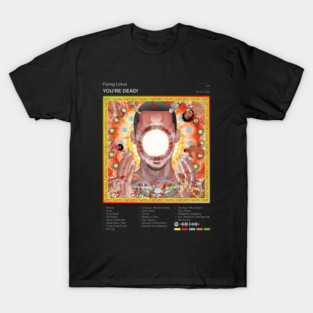 Flying Lotus - You're Dead! Tracklist Album T-Shirt
